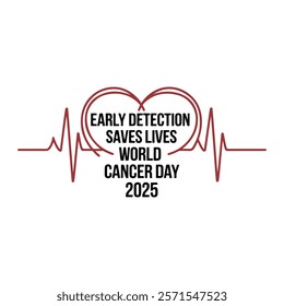 World Cancer Day 2025 Awareness T-Shirt Design