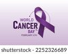 world cancer day logo