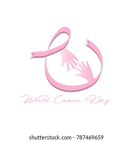 World cancer day card