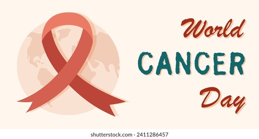 World Cancer Day concept background. 