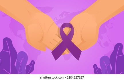 World Cancer Day concept. Vector Illustration