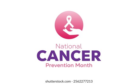 World Cancer Day creative concept design. Vector template for banner, greeting card, poster, prints, social media, flyer ,with background.