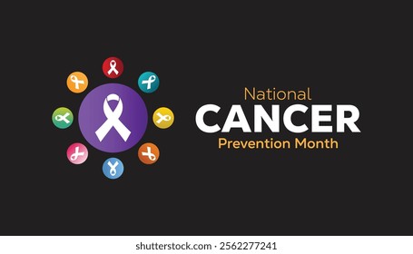 World Cancer Day creative concept design. Vector template for banner, greeting card, poster, prints, social media, flyer ,with background.