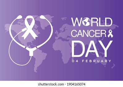 world cancer day design.creative cancer day design.world cancer day awarness design.creative design.international cancer day vector .