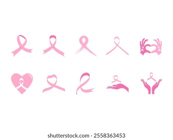World Cancer Day Element Set