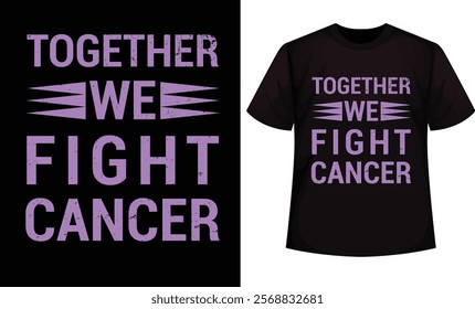 World Cancer Day (February 4) design for t-shirt, bags, mugs, stickers, banner, poster, icon, logo etc. Fully Editable Print Ready Template - Vector.