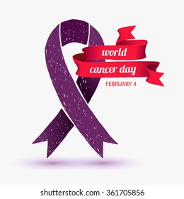 World cancer day. February 4