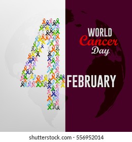 world cancer day in February 4th.