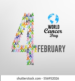 world cancer day in February 4th.