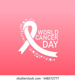 World cancer day vector