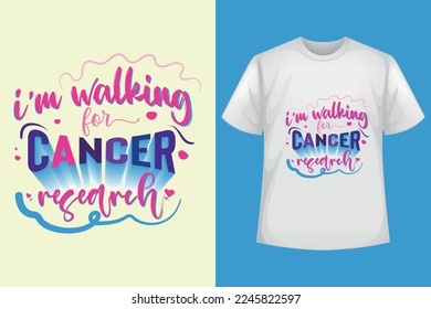 World Cancer Day vector design, t shirt design, 4th February world cancer day design 