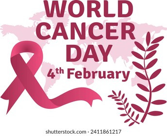 world Cancer day vector design