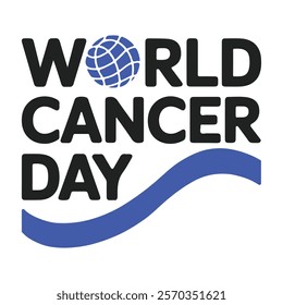 World Cancer Day Vector Illustration.