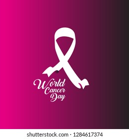 World Cancer Day Vector Template Design Illustration