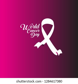 World Cancer Day Vector Template Design Illustration