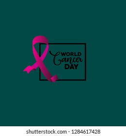 World Cancer Day Vector Template Design Illustration