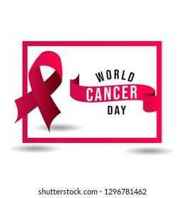 World Cancer Day Vector Template Design Illustration