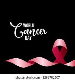 World Cancer Day Vector Template Design Illustration