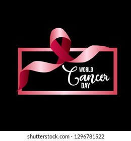 World Cancer Day Vector Template Design Illustration