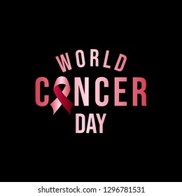 World Cancer Day Vector Template Design Illustration