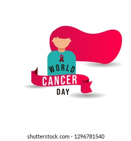 World Cancer Day Vector Template Design Illustration