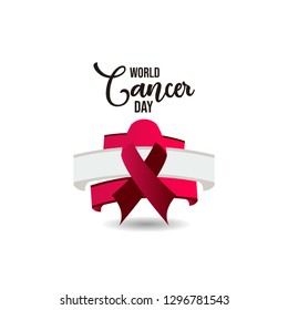 World Cancer Day Vector Template Design Illustration
