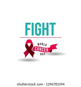 World Cancer Day Vector Template Design Illustration