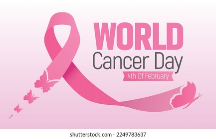 World cancer day.vector illustration design