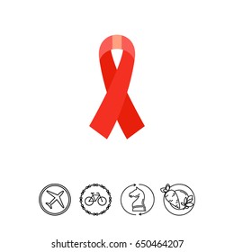 World cancer sign icon