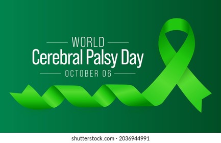 World Cerebral Palsy day is observed every year on October 6, CP is a group of disorders that affect a person's ability to move and maintain balance and posture. Vector illustration