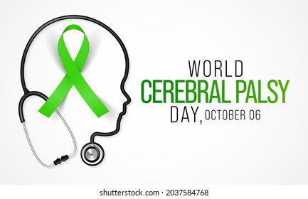 World Cerebral Palsy day is observed every year on October 6, CP is a group of disorders that affect a person's ability to move and maintain balance and posture. Vector illustration