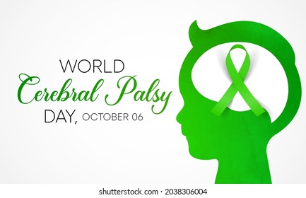 World Cerebral Palsy day is observed every year on October 6, CP is a group of disorders that affect a person's ability to move and maintain balance and posture. Vector illustration
