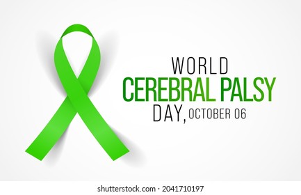 World Cerebral Palsy day is observed every year on October 6, CP is a group of disorders that affect a person's ability to move and maintain balance and posture. Vector illustration