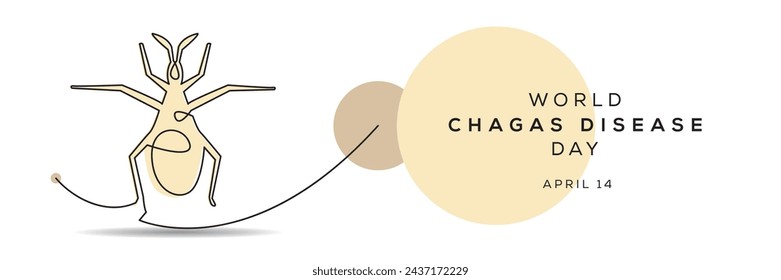 Día Mundial de la Enfermedad de Chagas, 14 de abril.