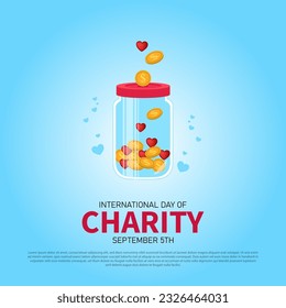 World Charity Day is a global observance dedicated to promoting and encouraging acts of charity and philanthropy.