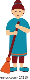 Ilustración del Día Mundial del Niño. Personaje de dibujos animados de Vector