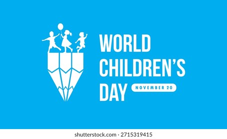 Concepto de Vector del Día Mundial de los Niños