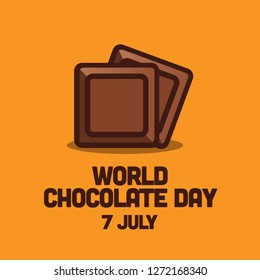 World Chocolate Day 7 July Post for Social Media