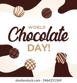 World Chocolate Day Banner Post