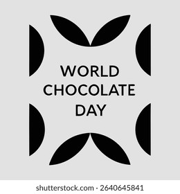 world chocolate day with chocolate and candy