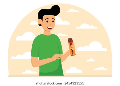World Chocolate Day Flat Design