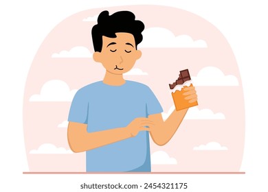 Día Mundial del Chocolate Diseño plano