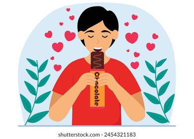 World Chocolate Day Flat Design