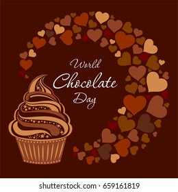 World Chocolate Day. July 11. Vector illustration