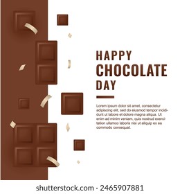 World Chocolate Day Vector Design Illustration