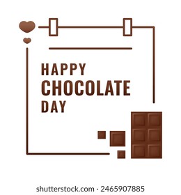 World Chocolate Day Vector Design Illustration