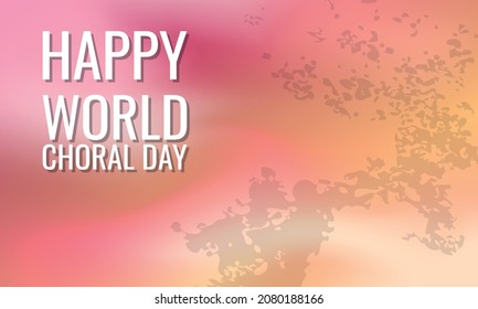 Día Mundial del Coral. Diseño adecuado para carteles y pancartas de tarjetas de felicitación