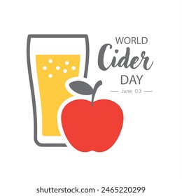 Día Mundial de la Sidra. 3 de junio. 