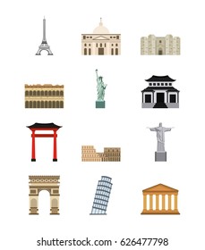 world cities icons