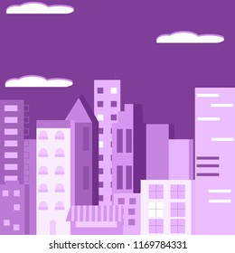 World city day illustration vector city metropolis